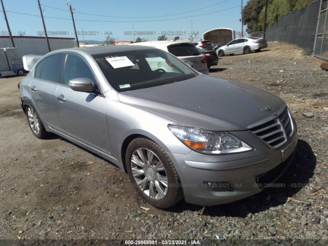 hyundai genesis 2011 kmhgc4de7bu129363