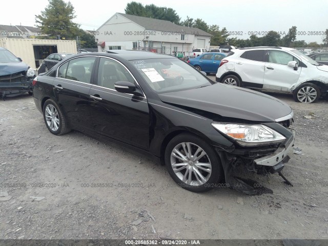 hyundai genesis 2011 kmhgc4de9bu142969