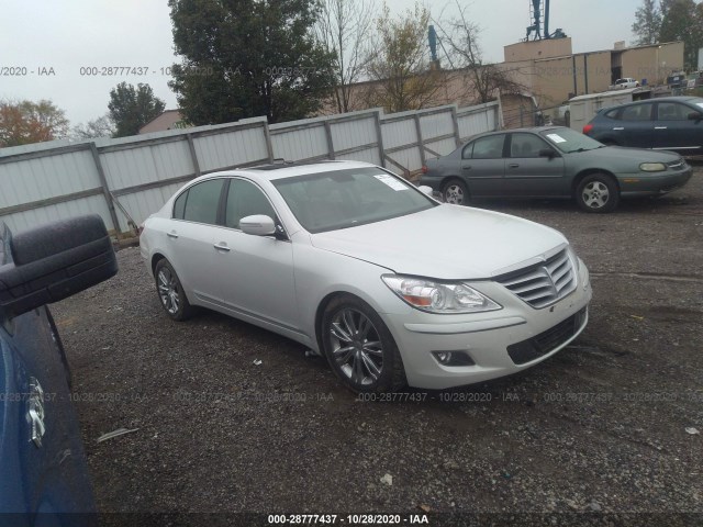 hyundai genesis 2011 kmhgc4dexbu115344