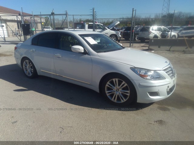 hyundai genesis 2011 kmhgc4df1bu125270