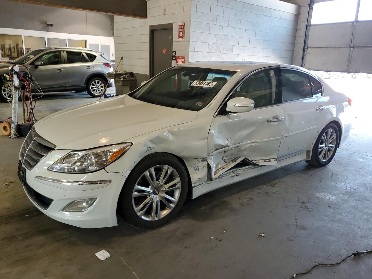 hyundai genesis 2012 kmhgc4df1cu156133