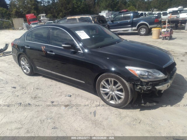 hyundai genesis 2012 kmhgc4df2cu158974