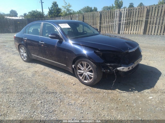 hyundai genesis 2010 kmhgc4df4au098063