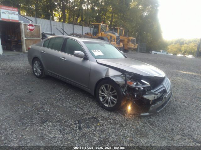 hyundai genesis 2010 kmhgc4df7au106611