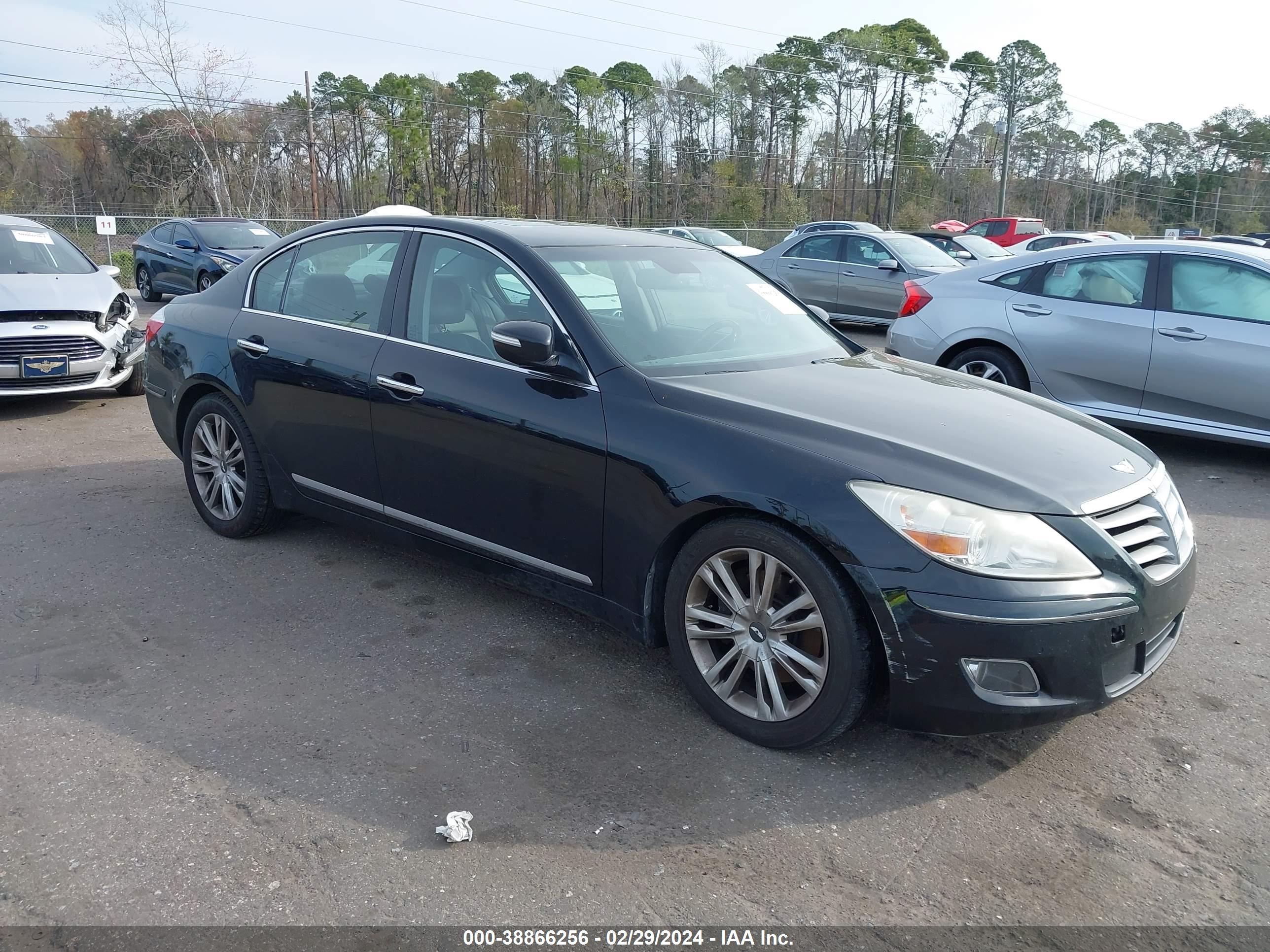 hyundai genesis 2011 kmhgc4df8bu126741