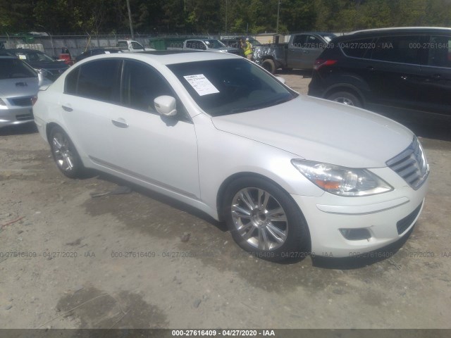 hyundai genesis 2011 kmhgc4df8bu127128