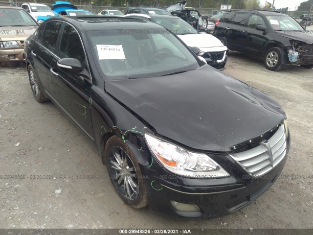 hyundai genesis 2011 kmhgc4df9bu129891