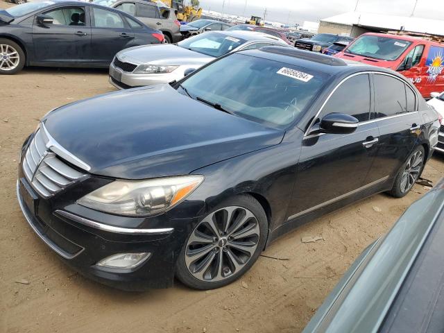 hyundai genesis 2012 kmhgc4dh0cu182353