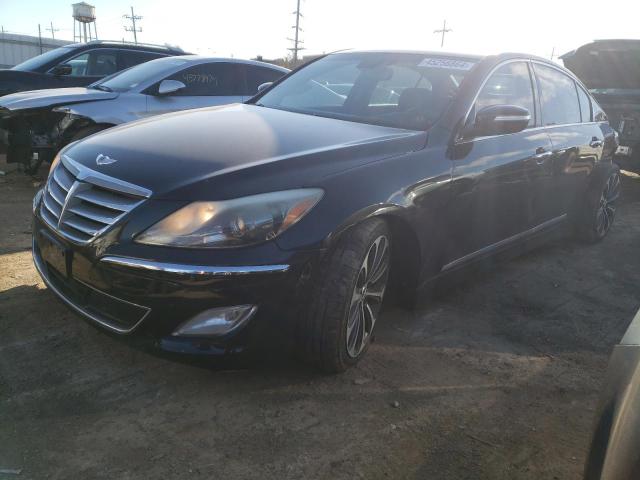 hyundai genesis 2012 kmhgc4dh1cu164296