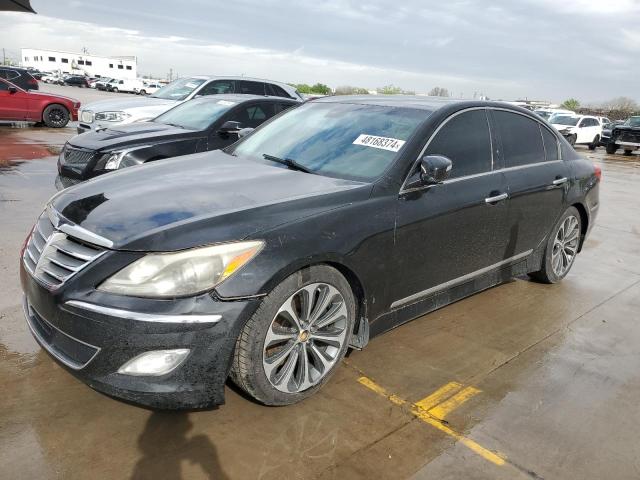 hyundai genesis 2012 kmhgc4dh1cu198206