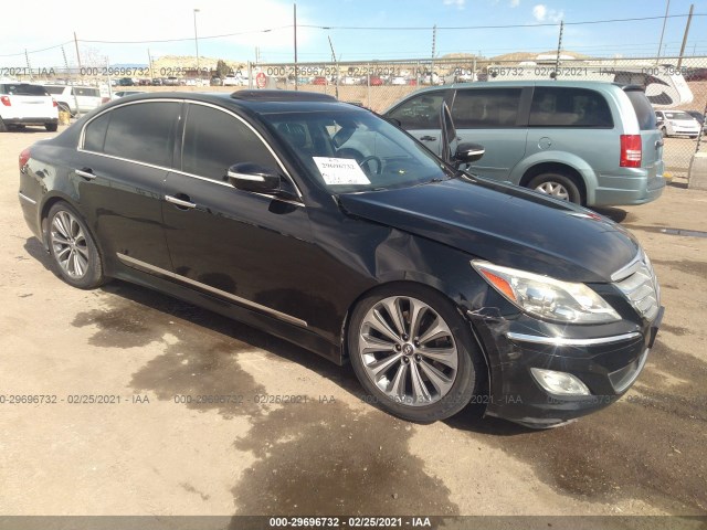 hyundai genesis 2014 kmhgc4dh2eu264894