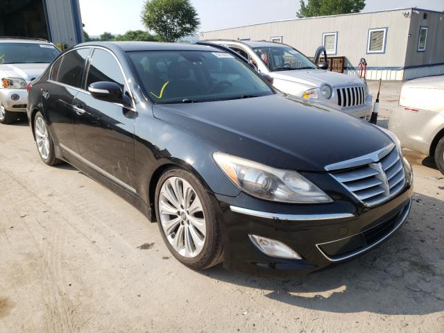 hyundai genesis 2012 kmhgc4dh4cu189838