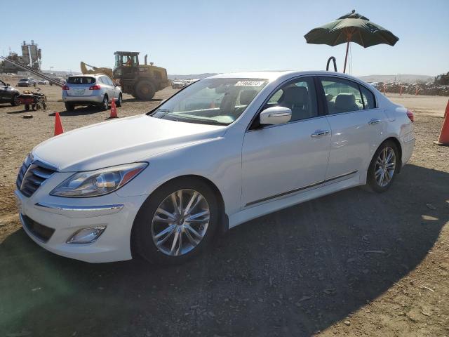 hyundai genesis 2012 kmhgc4dhxcu187852