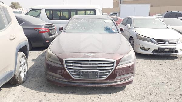 hyundai genesis 2015 kmhgn41f0fu007926