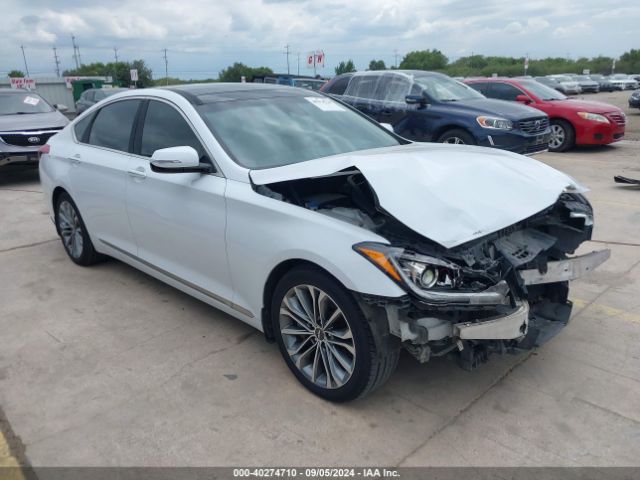 hyundai genesis 2016 kmhgn4je0gu107419