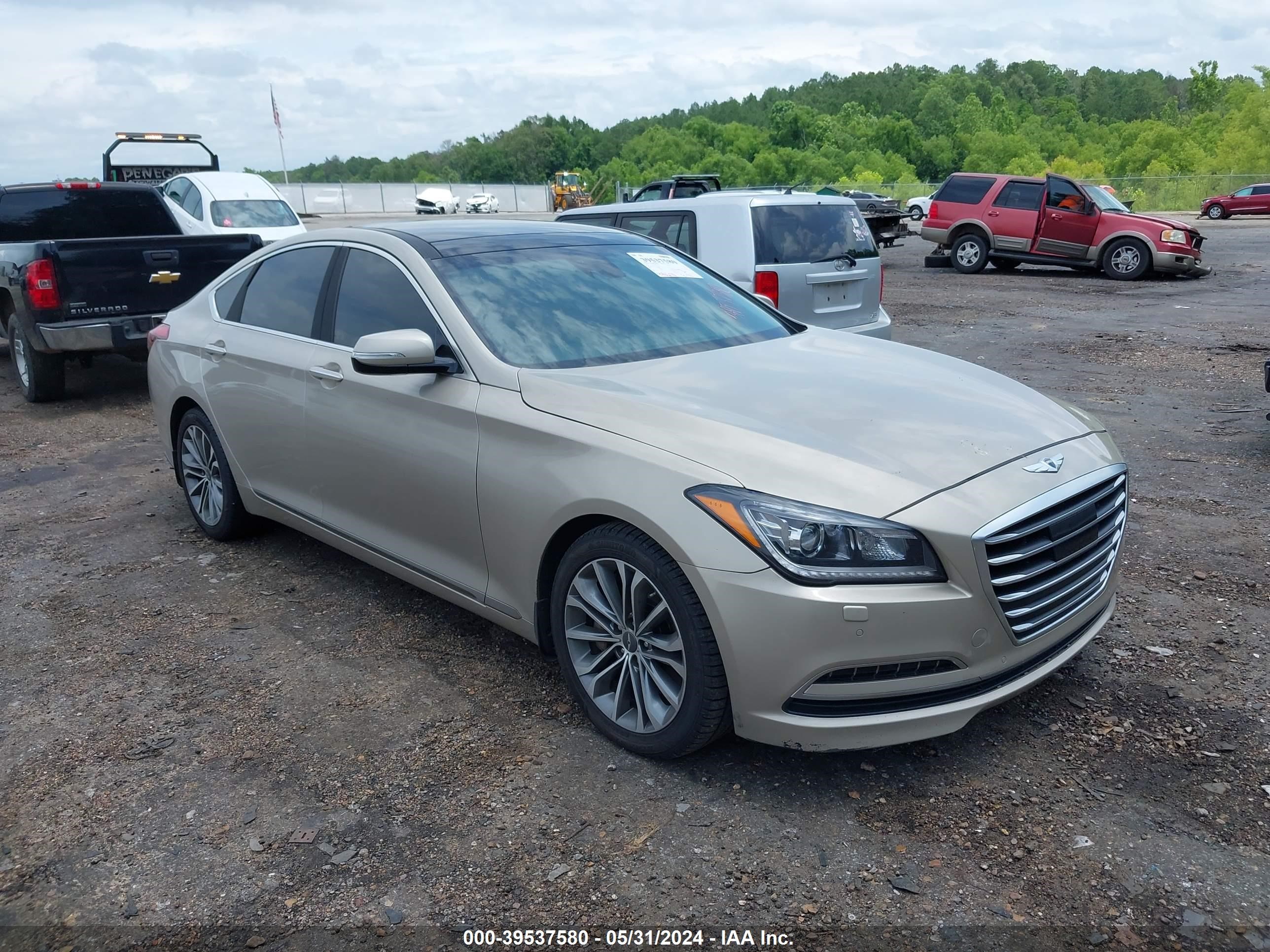 hyundai genesis 2015 kmhgn4je4fu073628