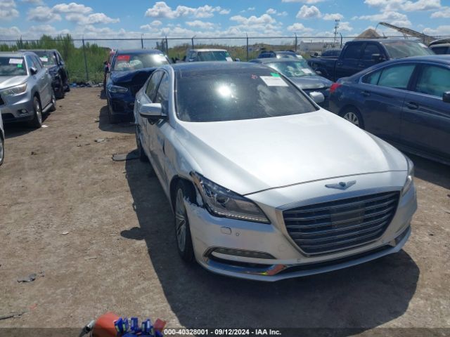 genesis g80 2018 kmhgn4je4ju238442