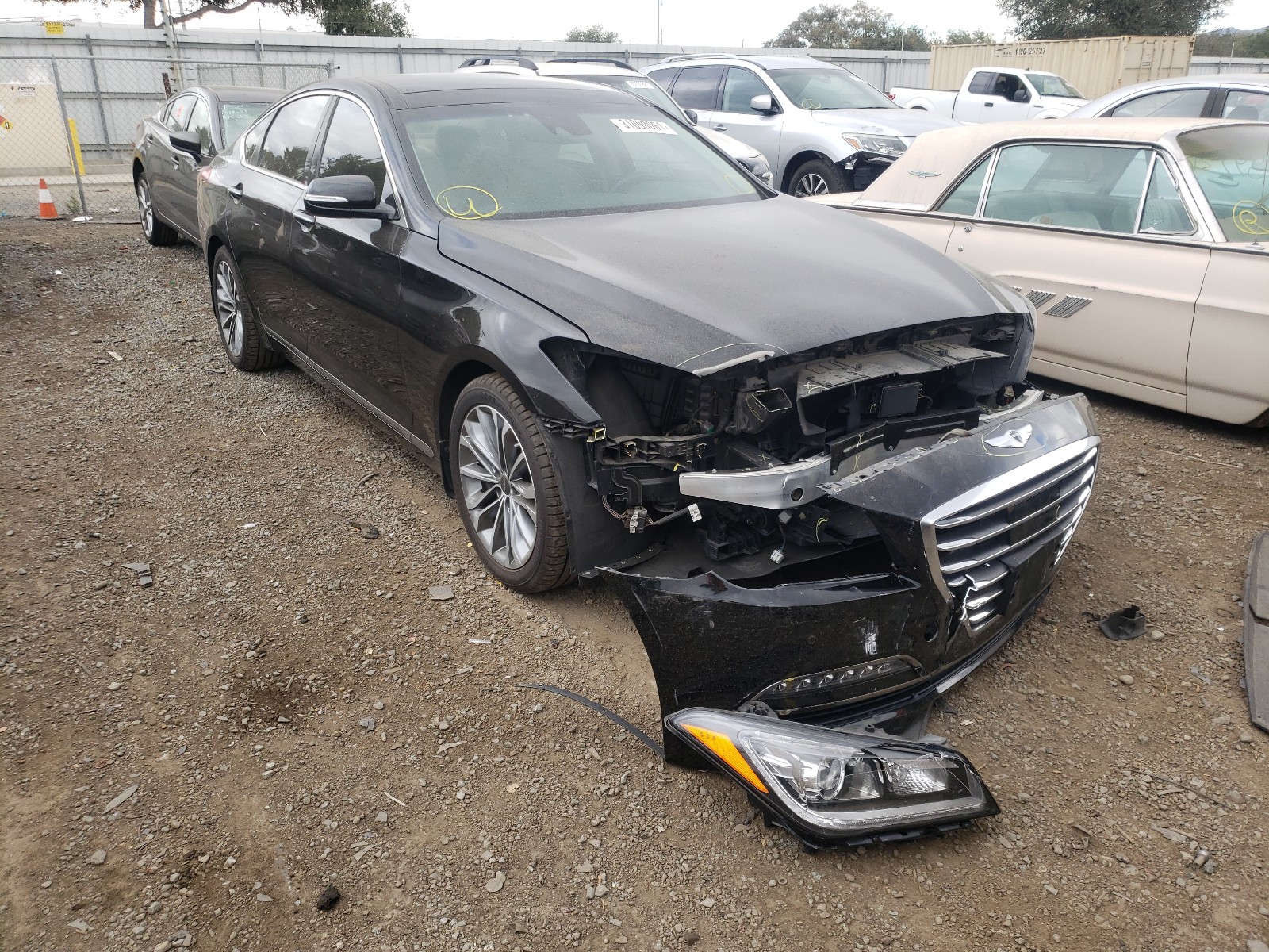 hyundai genesis 2016 kmhgn4je5gu140965