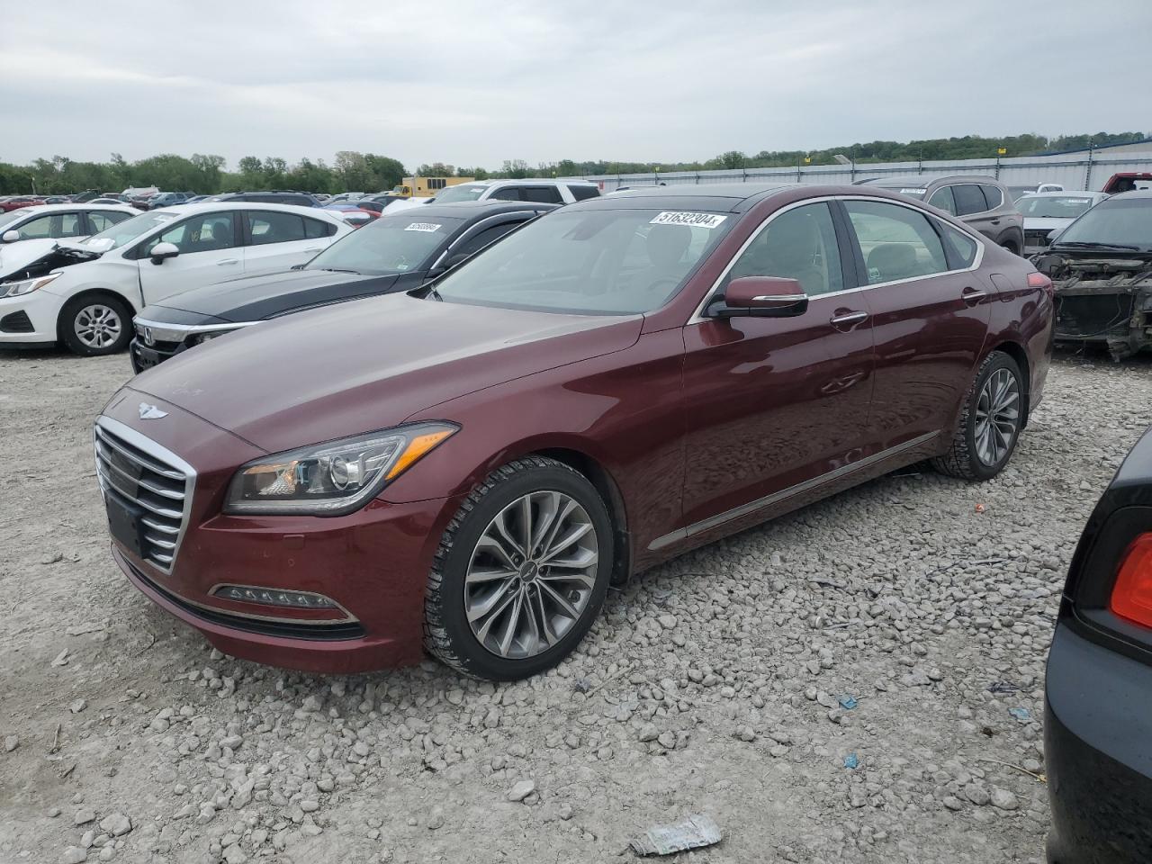 hyundai genesis 2015 kmhgn4je7fu045306