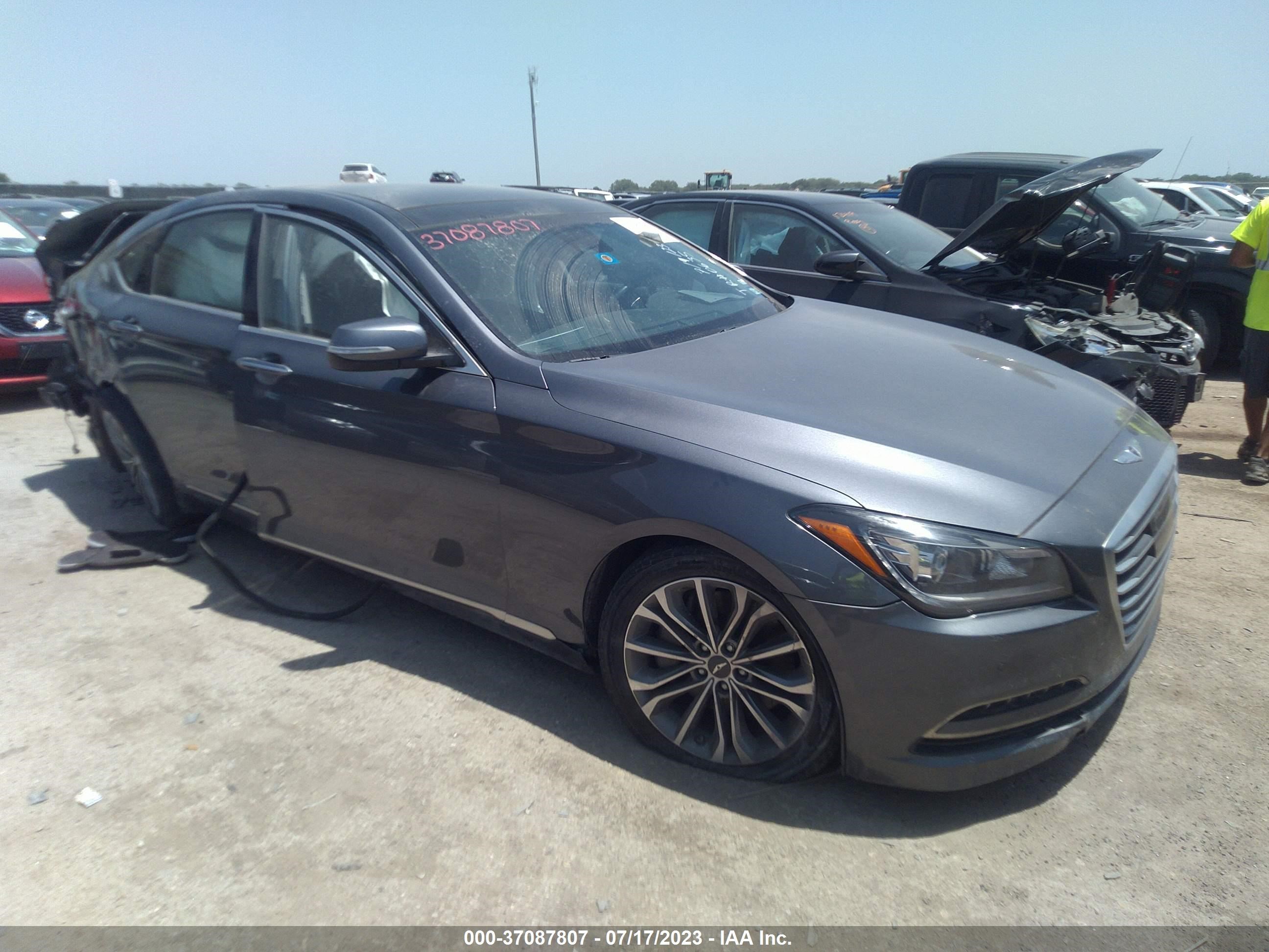 hyundai genesis 2015 kmhgn4je7fu069850