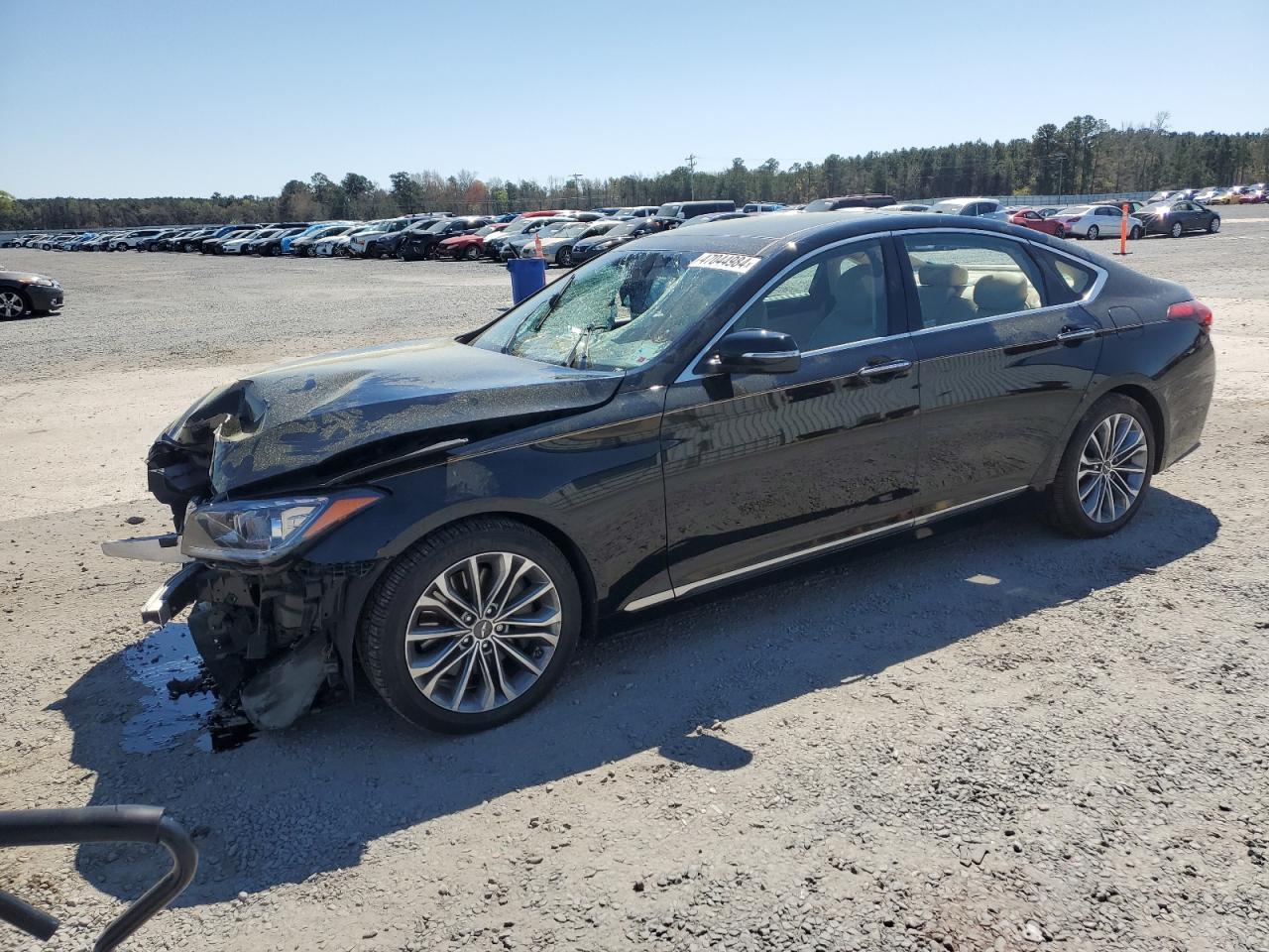 hyundai genesis 2016 kmhgn4je7gu110818