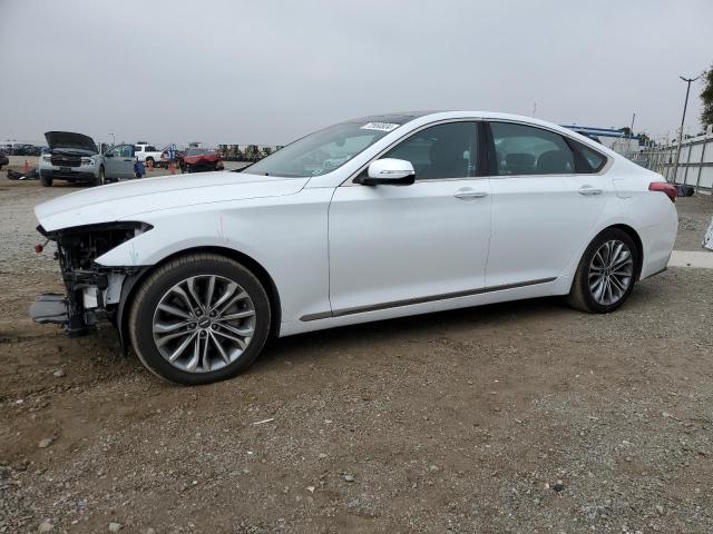 genesis g80 base 2017 kmhgn4je7hu171491