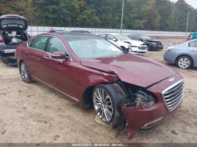 hyundai genesis 2015 kmhgn4jf0fu028243