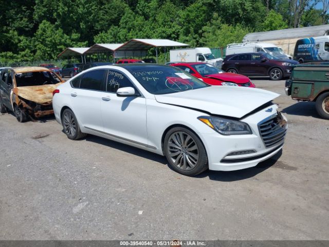 hyundai genesis 2015 kmhgn4jf0fu052610