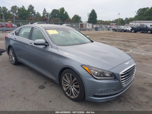 hyundai genesis 2015 kmhgn4jf1fu021723