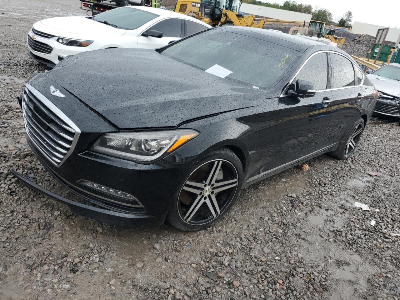 hyundai genesis 2015 kmhgn4jf1fu092078