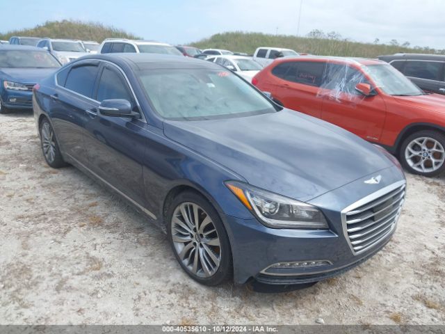 hyundai genesis 2015 kmhgn4jf9fu022392