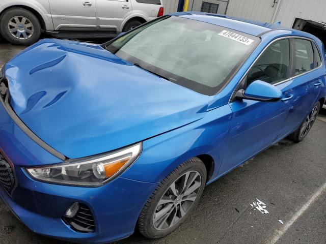 hyundai elantra gt 2018 kmhh35le3ju068085