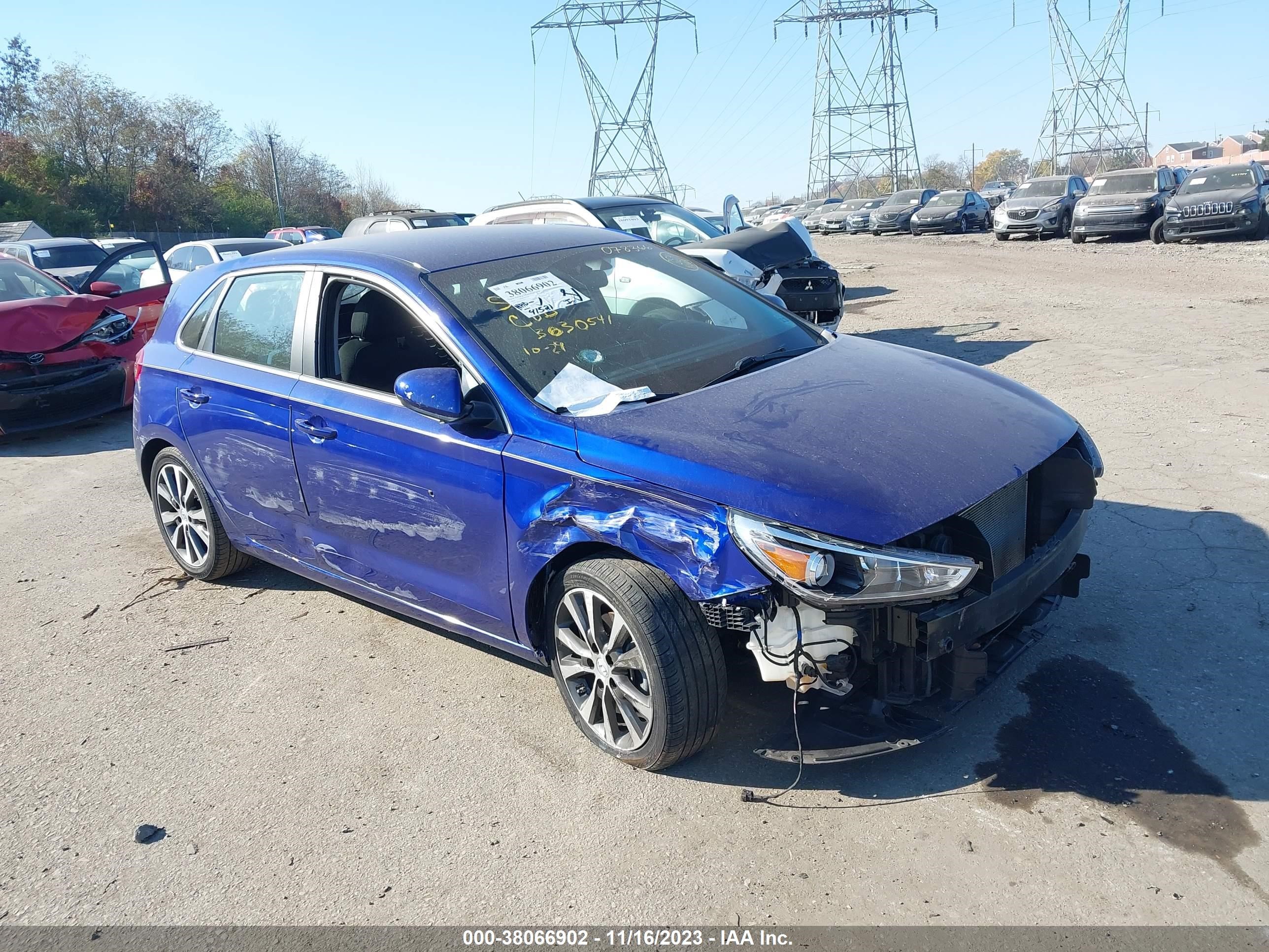 hyundai elantra 2018 kmhh35le6ju078366