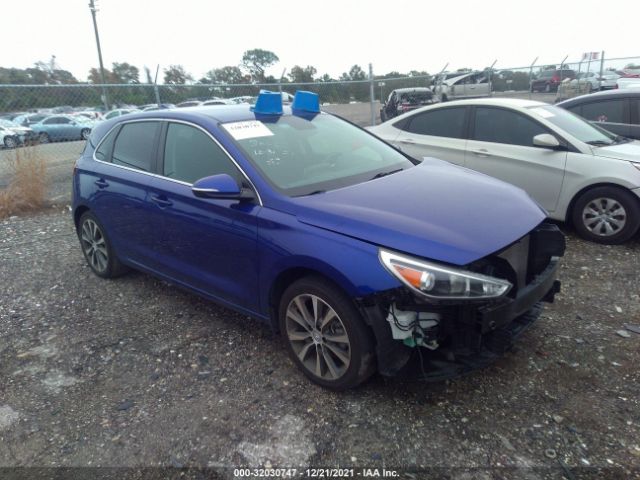 hyundai elantra gt 2018 kmhh35le7ju083527