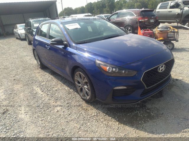 hyundai elantra gt 2019 kmhh55lc6ku106144