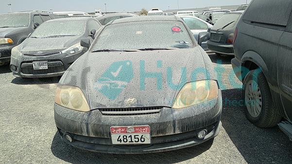 hyundai coupe 2004 kmhhm61d74u136065