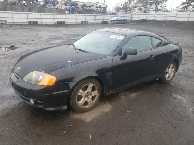 hyundai tiburon 2004 kmhhm65dx4u112370