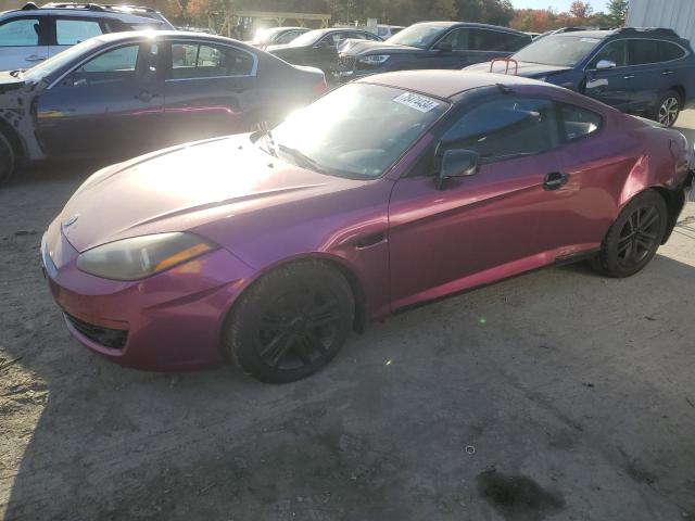 hyundai tiburon gs 2007 kmhhm66d57u244908