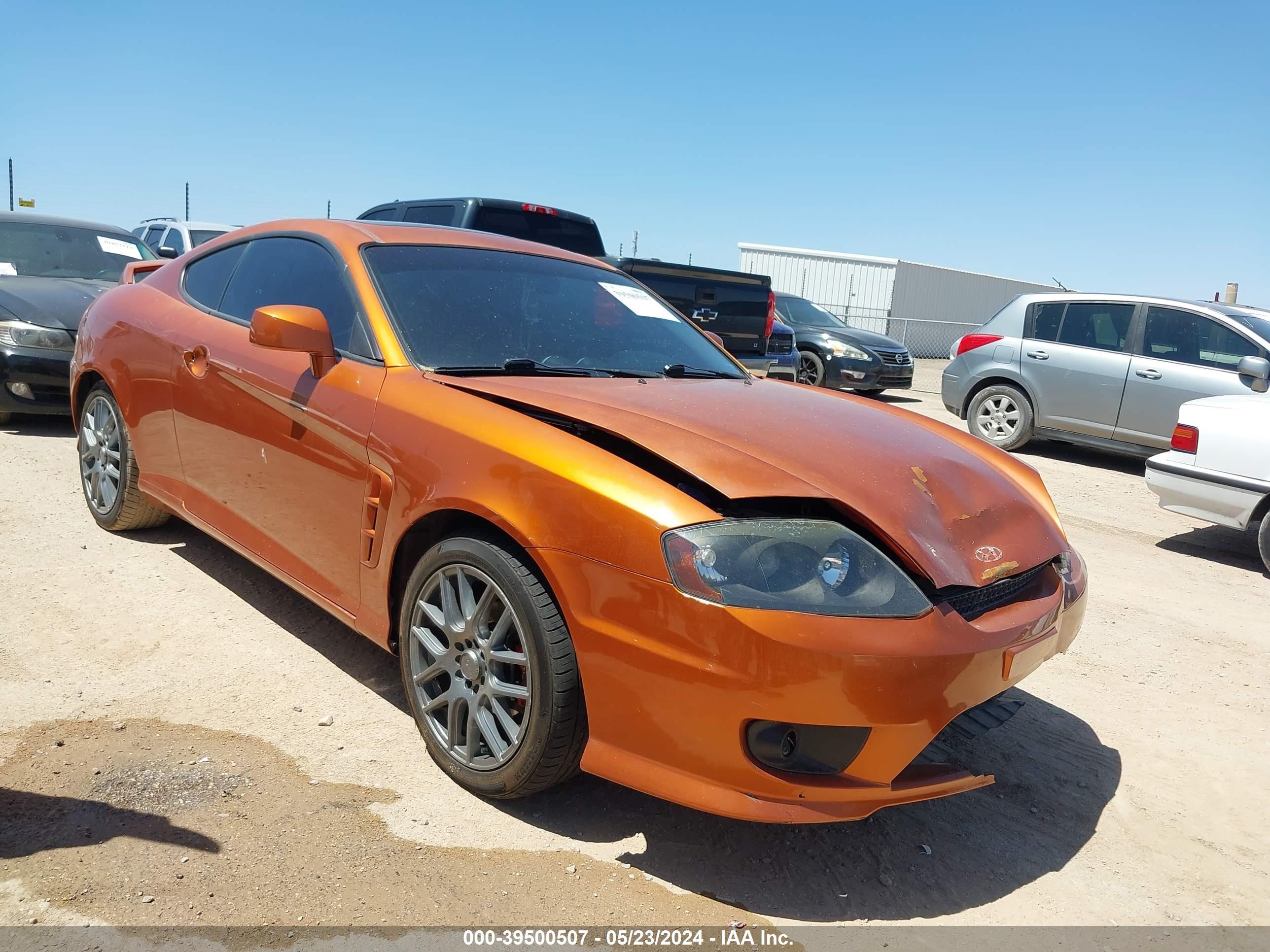 hyundai tiburon 2006 kmhhn65f26u210455