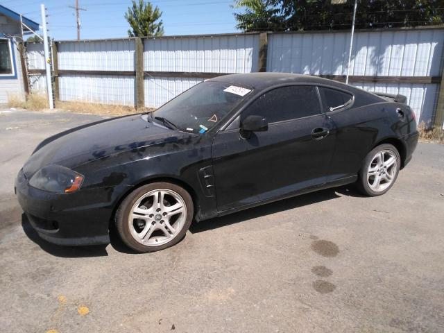 hyundai tiburon gt 2006 kmhhn65f36u207421