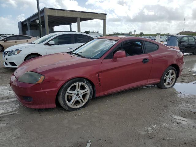 hyundai tiburon gt 2005 kmhhn65f85u164628