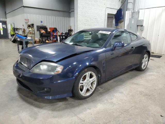 hyundai tiburon gt 2006 kmhhn65f86u199414