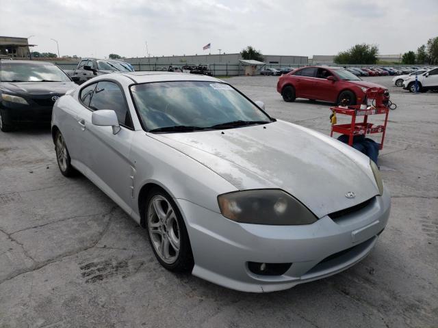 hyundai tiburon gt 2006 kmhhn65f86u229219