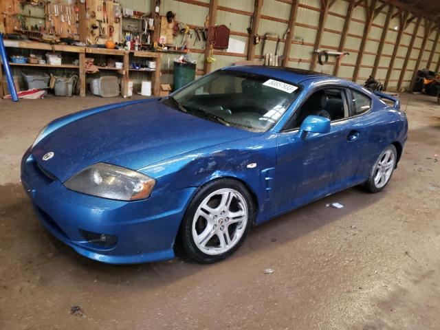 hyundai tiburon 2006 kmhhn65f96u188356