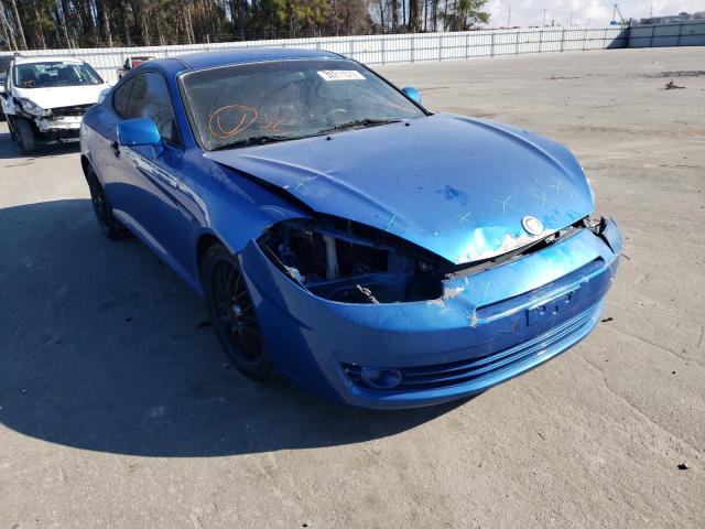 hyundai tiburon gt 2007 kmhhn66f07u239680