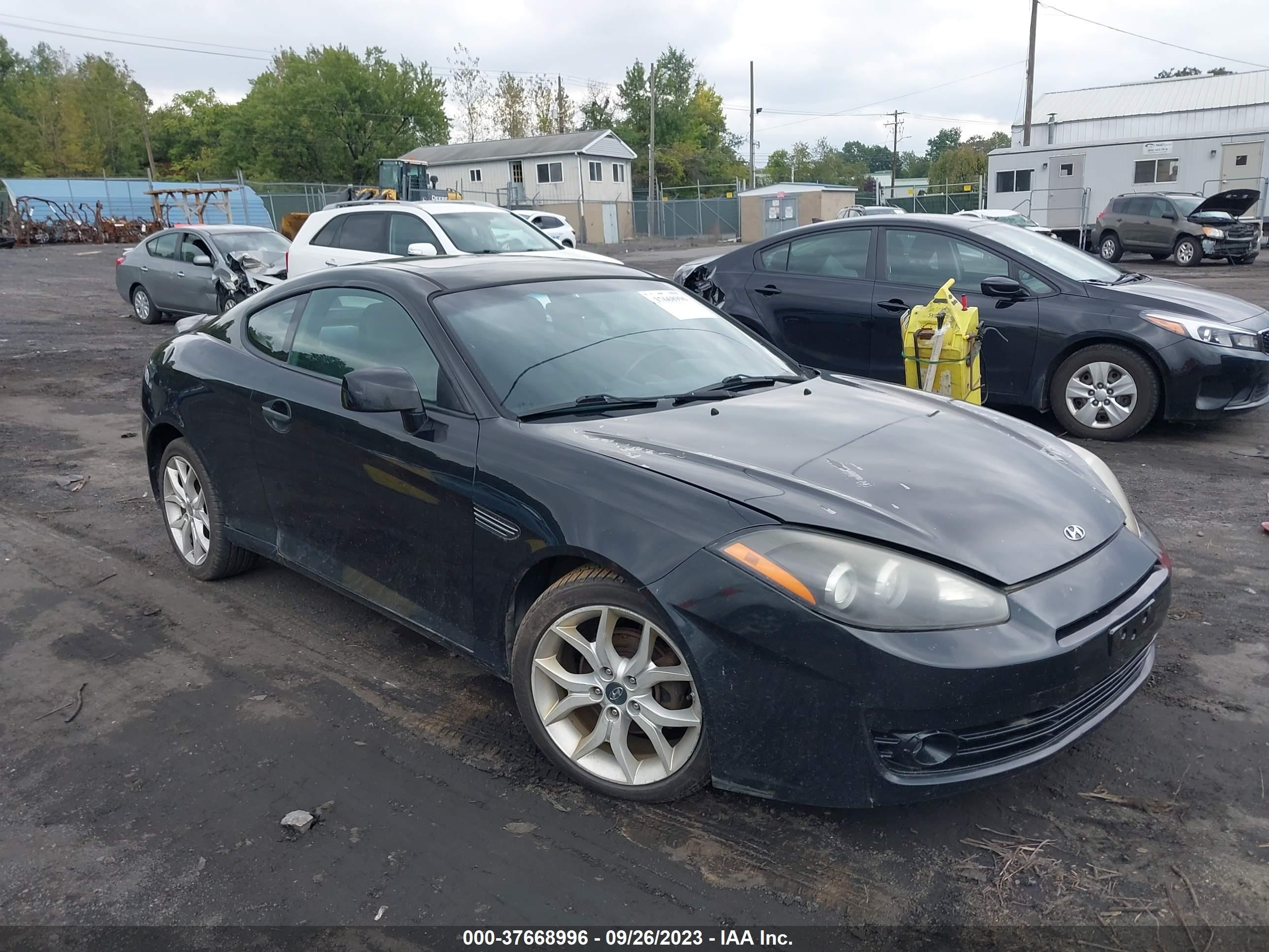 hyundai tiburon 2007 kmhhn66f37u243352