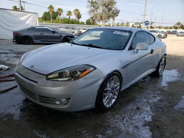 hyundai tiburon gt 2007 kmhhn66f77u253074