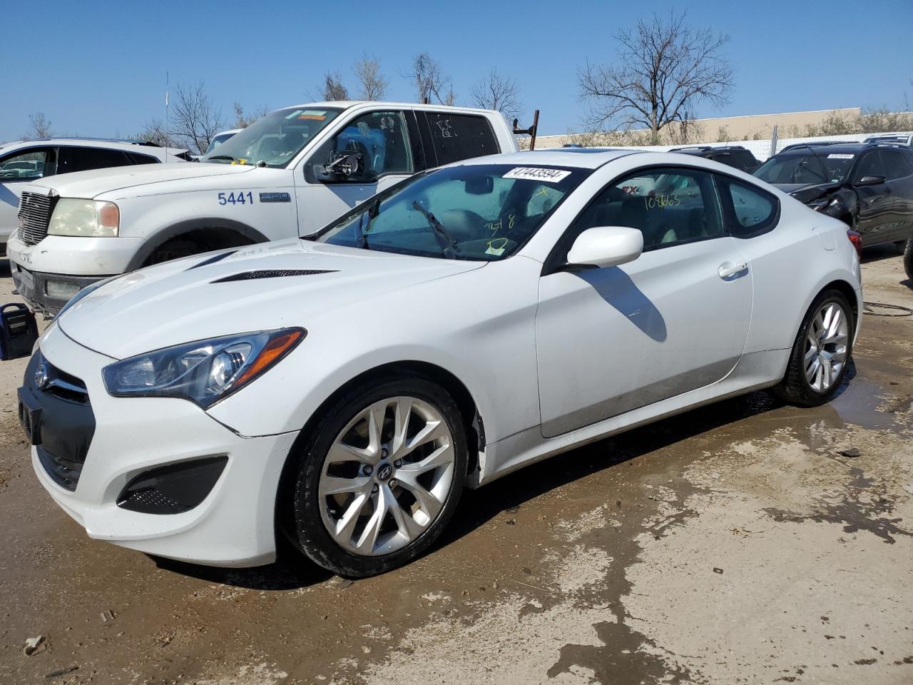 hyundai genesis 2013 kmhht6kd0du107542