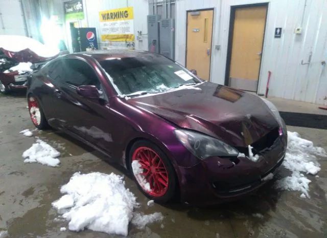 hyundai genesis coupe 2011 kmhht6kd4bu054678