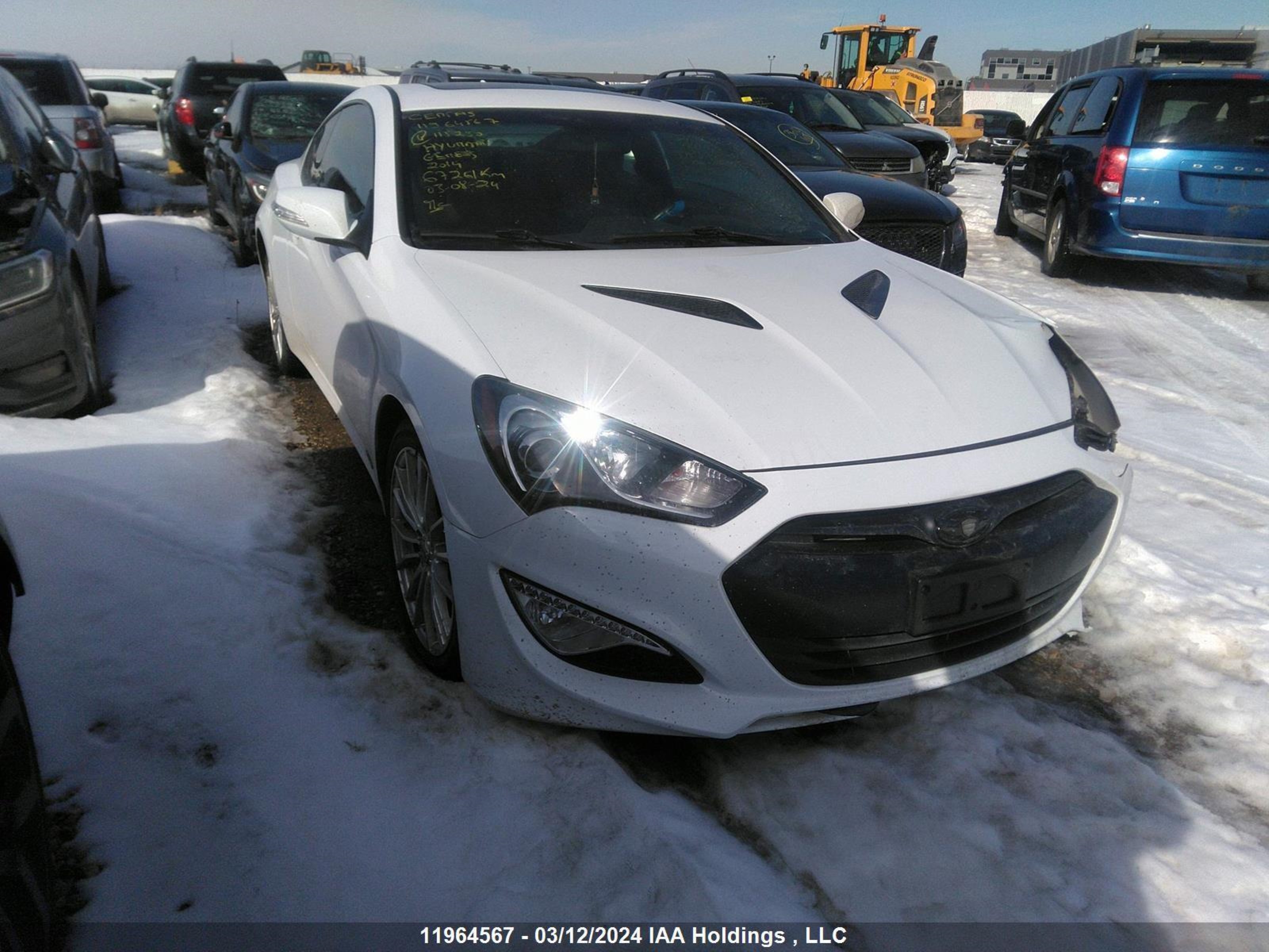 hyundai genesis coupe 2014 kmhht6kd8eu115230